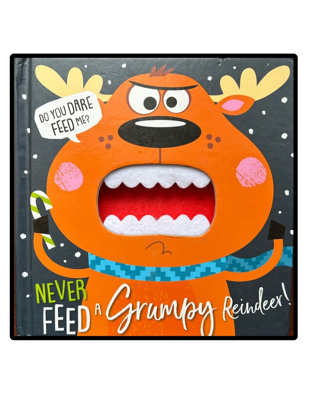BUNDLE & SAVE 🎄Never Feed a Grumpy Reindeer Interactive Board Book